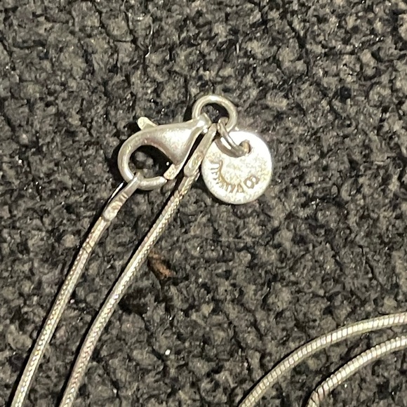 TIFFANY & CO.SterlingSilver 925 Heart Necklace made in Italy - Picture 13 of 13